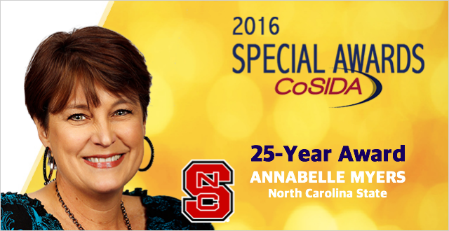 Special Awards Salute: Annabelle Myers (N.C. State), 25-Year Award
